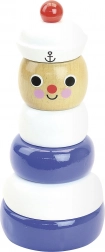 Vilac Wooden Stacking Toy Sailor