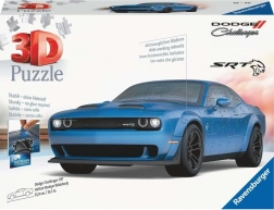 Ravensburger 3D-puzzel – Dodge Challenger SRT Hellcat Widebody (163 stukjes)