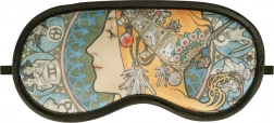 Schlafmaske Alfons Mucha – Zodiac