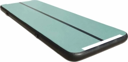 Tapis de gymnastique gonflable Air Track avec pompe, vert