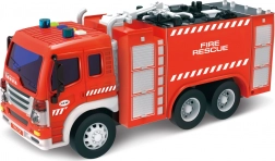 Brandweerauto met Spuit en Effecten