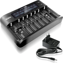 Universal battery charger for Li-ion, Li-HV, LiFePO4 and Ni-MH