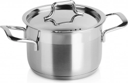 Casserole en acier inoxydable avec couvercle Anett 14 cm, 1,5 l