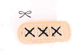 Set aus 10 bezaubernden Haarspangen – beige, Boho-Stil