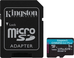 Kingston microSD Card 1TB Canvas Go! Plus