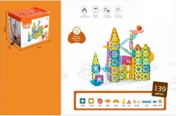 Magnetic Construction Set for Kids, 139 Pieces