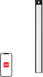 Yeelight LED closet light 40 cm, black, 2700 K with motion sensor
