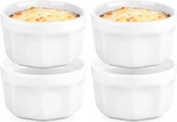 Porzellanschälchen für Vorspeisen 6 cm, 40 ml – Set mit 4 Stück