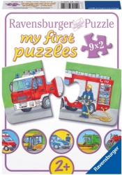 Ravensburger My First Puzzle – Vehicles and Machines 9×2 pieces
