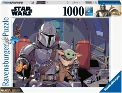 Ravensburger puzzle STAR WARS: THE MANDALORIAN 1000 pieces