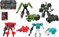 Robot transformable 14 cm – se transforme en voiture, camion ou fusée