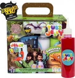 TUBAN Tubi Jelly Dinosaurs – small aquarium creative set