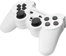 Gamepad Pro für PC und PlayStation 3 mit Vibrationen Esperanza Trooper (USB, weiß/schwarz)