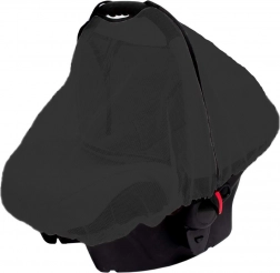 Moskitonetz für Autositz New Baby Basic schwarz