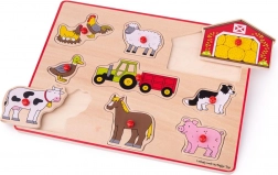 Insert Puzzle Farmstead Bigjigs Toys