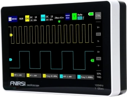 Fnirsi 1013D oscilloscope numérique portable 7" 100 MHz, 1 GSa/s