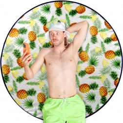 Runde Strand- und Picknickdecke 138 cm PROBEACH