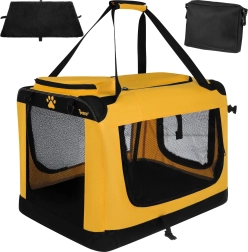 Opvouwbare transporttas en ren voor hond en kat Purlov 60 × 42 × 44 cm