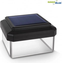 Solar-LED-Lampe auf Pfosten 80x80 Greenblue