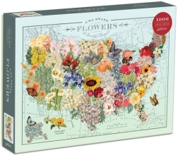 USA Flowers Puzzle 1000 pieces