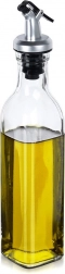 Glass oil and vinegar bottle with dispenser 250 ml