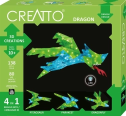 Creative Set Glowing Dragon Creatto
