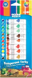 Tempera-Farben Ocean World 12×12 ml
