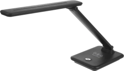 Lampe de bureau LED Maclean avec chargeur Qi