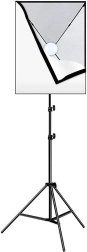 Studio Set Puluz Softbox 50x70 cm with Stand and LED Bulb
