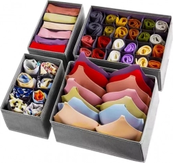 Set of 4 Fabric Drawer Organizers