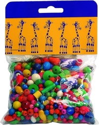Detoa Mix bunter Holzperlen 70 g