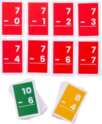 Bigjigs Toys Subtraction Cards 1-10