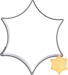 Metal star cookie cutter 5.5 cm