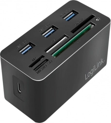 USB-C mini docking station 8-in-1 black