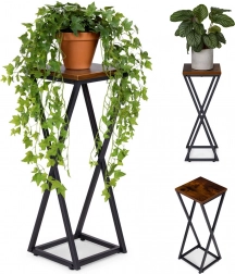 Pflanzenständer im Loft-Stil mit geometrischem Rahmen ModernHome