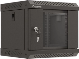 Hangende installatiekasten Lanberg Rack WF11 10" 4U 300x300 zwart