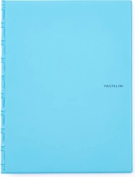 A4 Folder with Side Pocket PASTELINI Blue