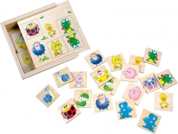 Bino houten memoryspel dieren