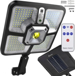 Solarstrahler mit PIR-Sensor und Fernbedienung IZOXIS