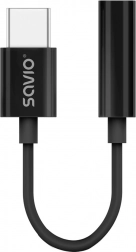 Audio-Adapter Savio USB-C auf 3,5mm