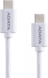 Textile USB‑C to USB‑C cable 2 m, 100 W, white