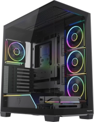 Boîtier PC Modecom Volcano Stellar Plus ARGB Midi 5F, noir