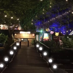 Solar-Gartenkugelleuchten, Set 6 Stück