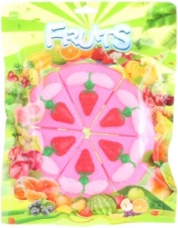 Gâteau en plastique avec couteau