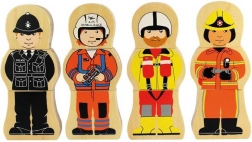 Wooden Puzzle Professions by Bigjigs Toys