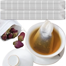 Disposable tea bags with drawstring 100 pcs Ruhhy