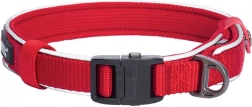 Reflecterende halsband Dogness maat XS rood