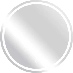 Rundes LED-Badezimmerspiegel 80 cm mit Touch-Bedienung