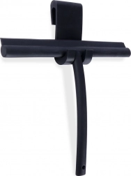 Silikon-Fensterabzieher mit Haken, schwarz