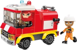 Camion-citerne de pompiers – Stavebnice QMAN MINE CITY